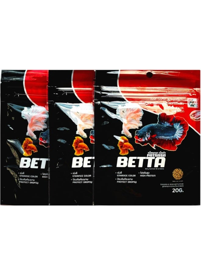 Betta Daily Nutrition Enhance Color and Growth Fast Formula - 20g - Image 4
