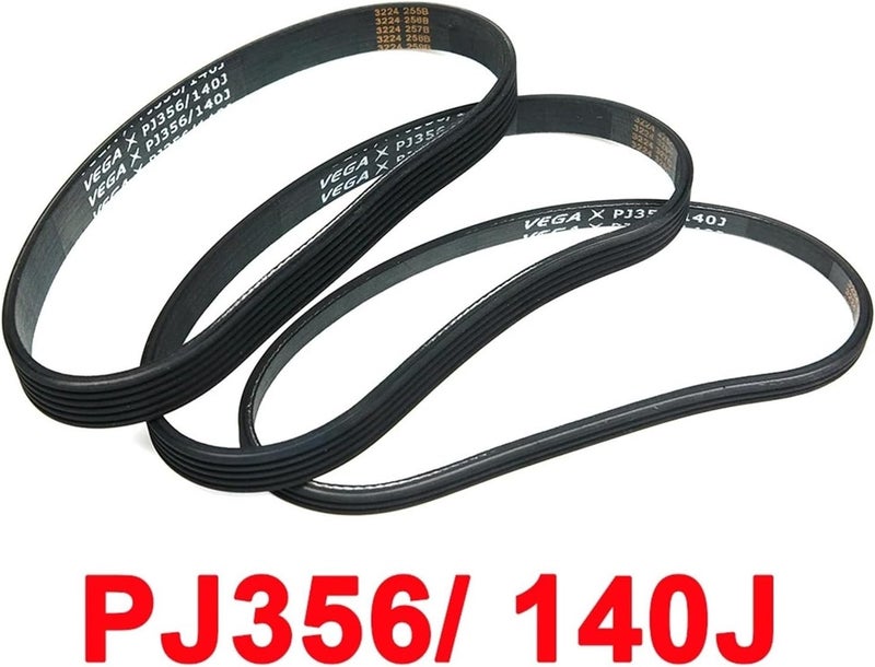 شريط حركة على شكل حرف V رقم PJ356 140J، بعدد أضلاع 3/4/5/6/8، لآلة تشذيب الخشب (140J - 5 أضلاع) - Image 2