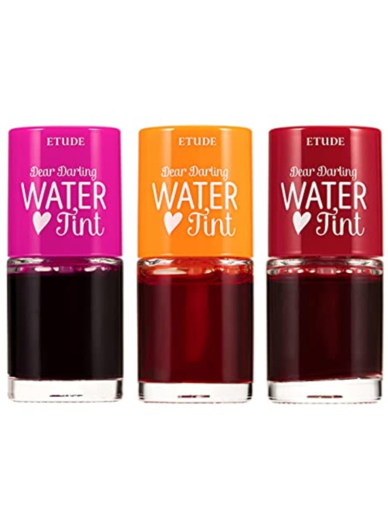 إتود كو ليمتد اتيود هاوس - مجموعة تنت الشفاه من 3 قطع دير دارلينج واتر