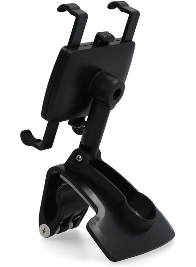 WAGAN 2145 Multipurpose Car Phone Holder For Dashboard/Driving Mirror/Sun Shield, 9.2 Cm X 9.6 Cm X 11 Cm Size - Image 4