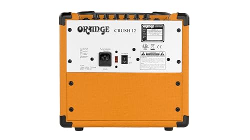 Orange Crush 12 12W 6" Guitar Amplifier and Speaker Combo, Orange - Image 4