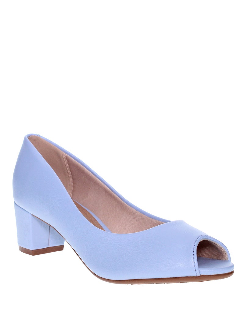 Beira Rio Mid Heels Shoes for Women – Classic Mid Heel Pumps for Girls & Ladies Office Wear  - Image 1