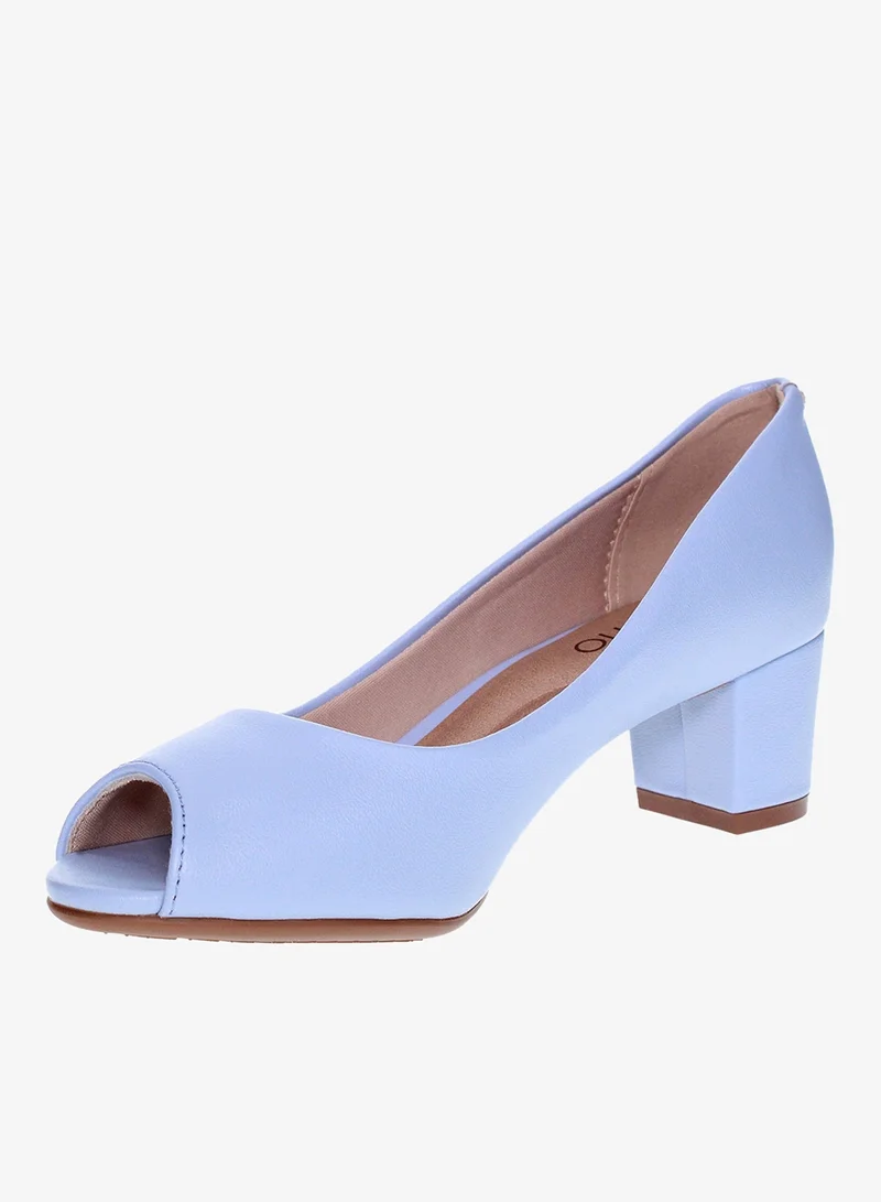 Beira Rio Jeans Mid Heels Shoes for Women – Classic Mid Heel Pumps for Girls & Ladies Office Wear for Women | Best Price UAE