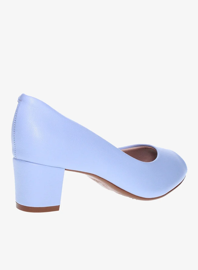Beira Rio Jeans Mid Heels Shoes for Women – Classic Mid Heel Pumps for Girls & Ladies Office Wear for Women | Best Price UAE