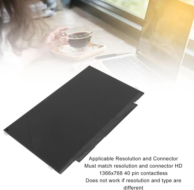 Laptop LCD Screen Display Panel LCD Replacement Screen with 11.6 Inch HD 1366x768 B116XAK01.1 Model for Computer - Image 5