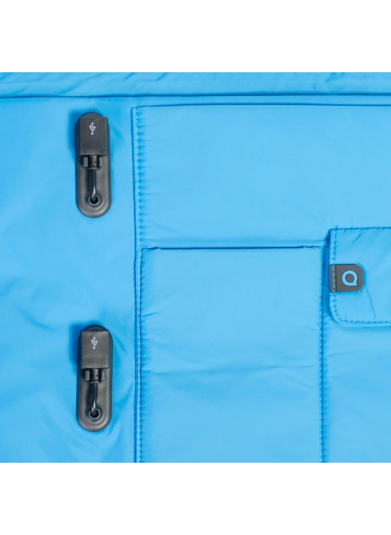 Quirky Quirky iopPower Trip USB Charging Tote Bag with USB Ports Charcoal  - Image 2
