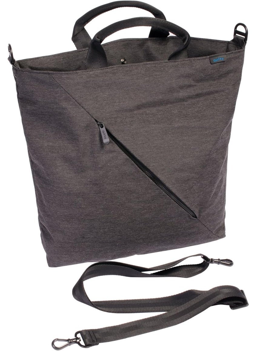 Quirky Quirky iopPower Trip USB Charging Tote Bag with USB Ports Charcoal  - Image 4