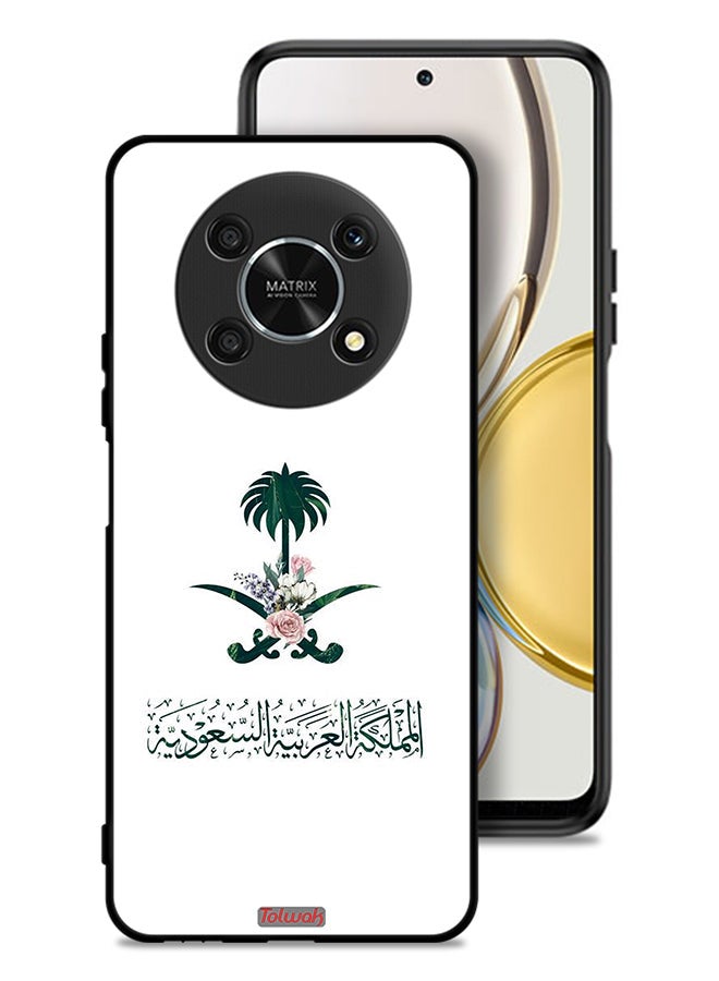 Tolwak Honor X9 5G Protective Case Cover Kingdom Of Saudi Arabia Sign Of Flowers - Image 1