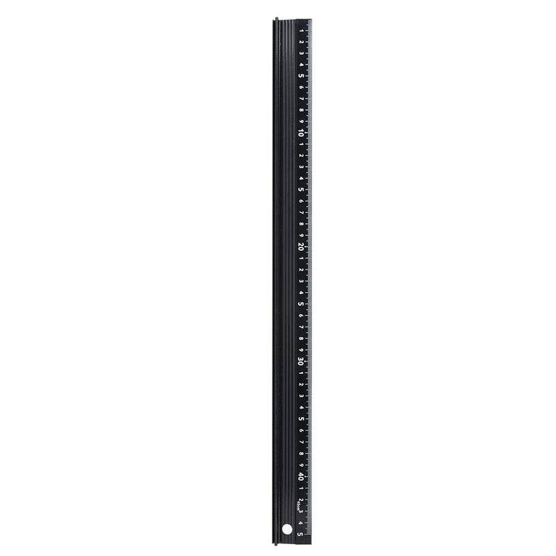 Aluminum Alloy L Type Ruler With Raised Grip For Safety And Accurate Length Measurement 45cm - Image 3