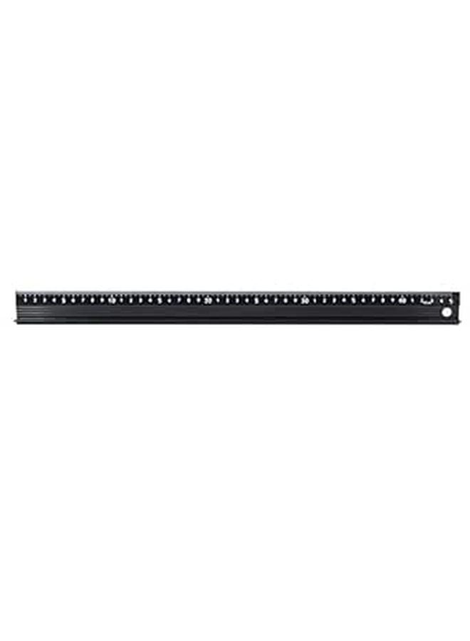 Aluminum Alloy L Type Ruler With Raised Grip For Safety And Accurate Length Measurement 45cm - Image 1