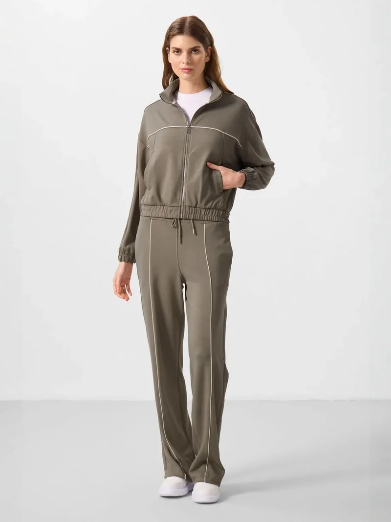 تومي لايف TOMMY Oversized Zip-collar Tracksuit Set