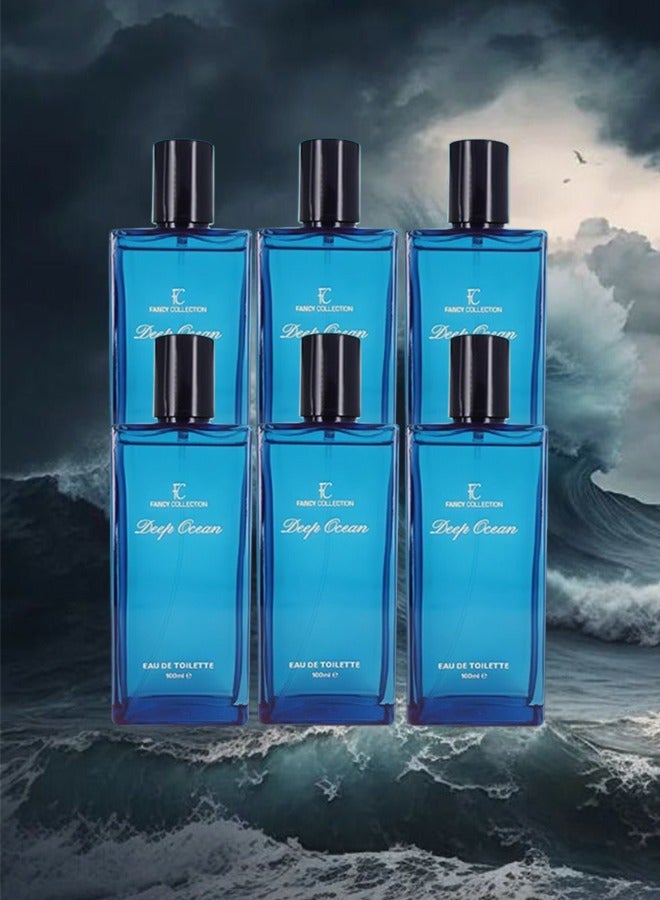 فانسي كوليكشون 6 قطع عطر ديب أوشن فانسي 100 مل - Image 1