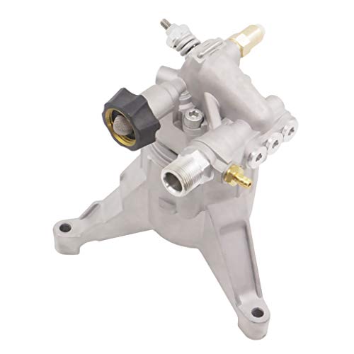 Hutdkte Universal Power Pressure Washer Pump - 3000-3200 PSI, 2.5 GPM, Aluminum, Silver, Modern Style, 7/8" Vertical Shaft, Fits Many Models - Image 5