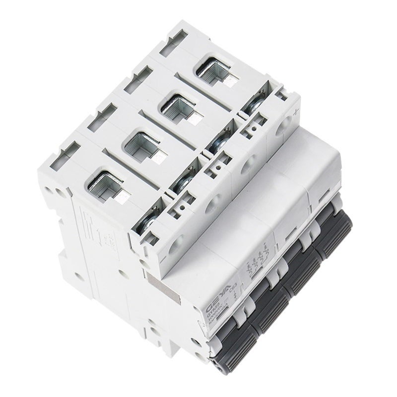 4 Pole C Curve 63A Mini Circuit Breaker MCB 6KA Breaking Capacity Din Rail Mount - Image 3