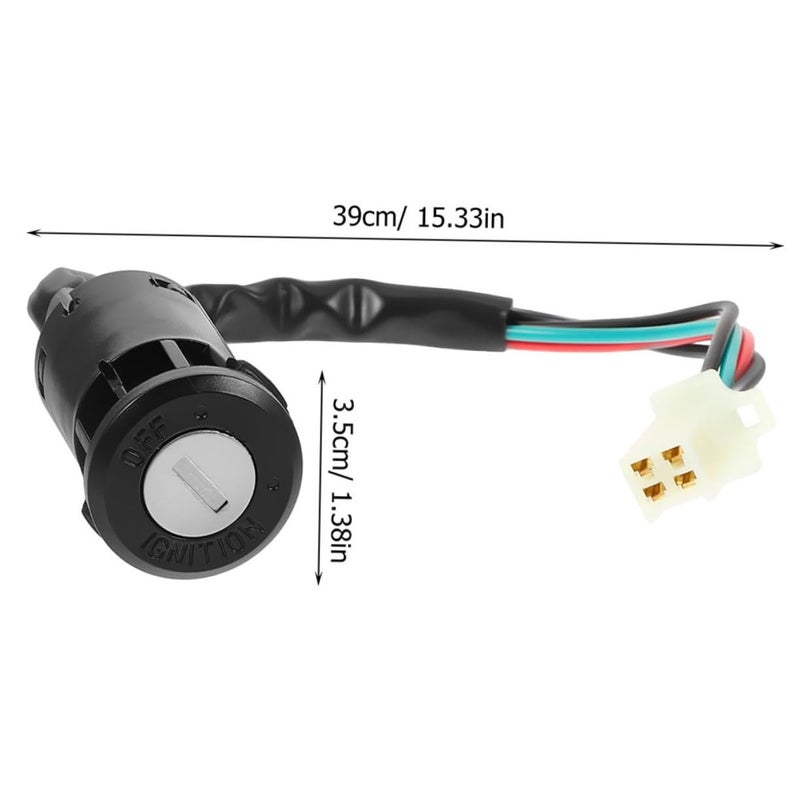 STOBAZA 2pcs Ignition Key Wires for Motorcycles and Atvs Replacement for Models Stable Ignition Signal and Performance - Image 2