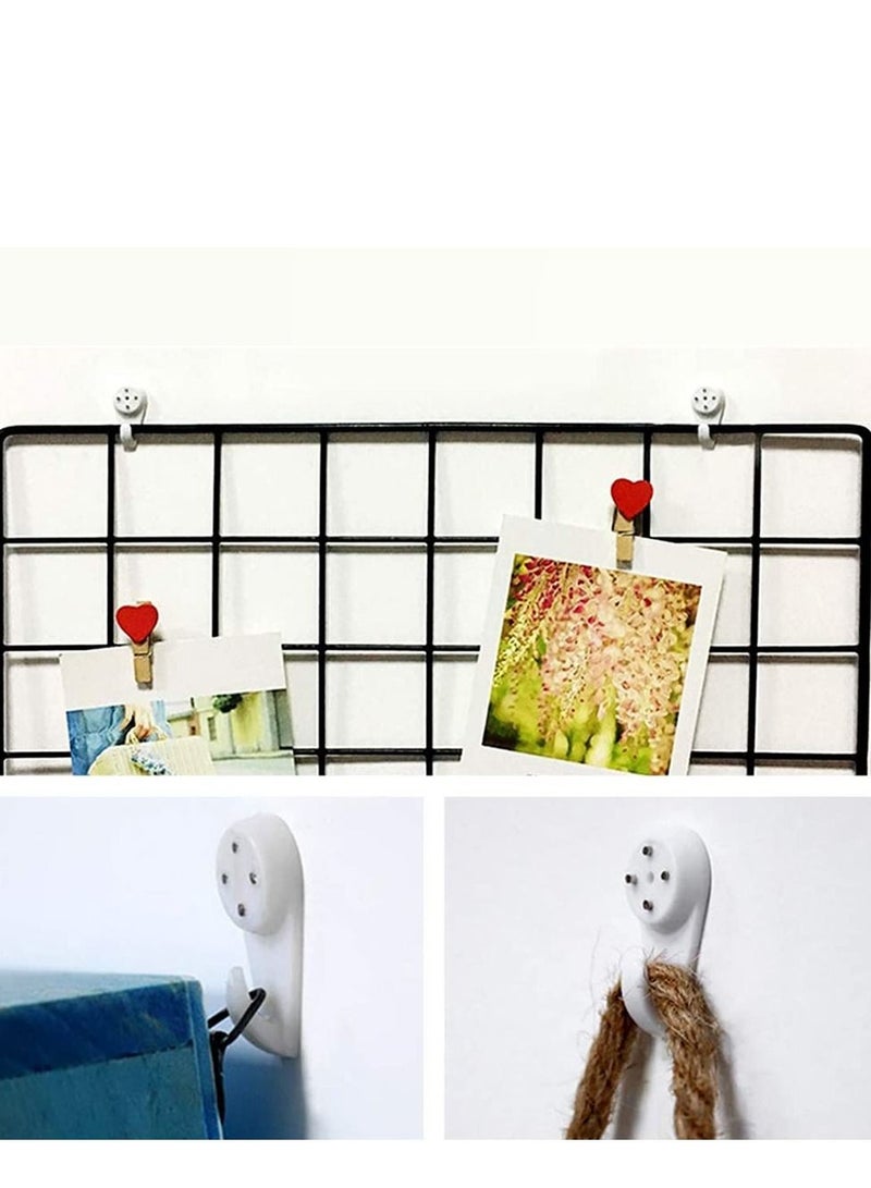 CATANES 100 Pack For Concrete Wall Hanging Hooks with Invisible Nails Small - Image 4