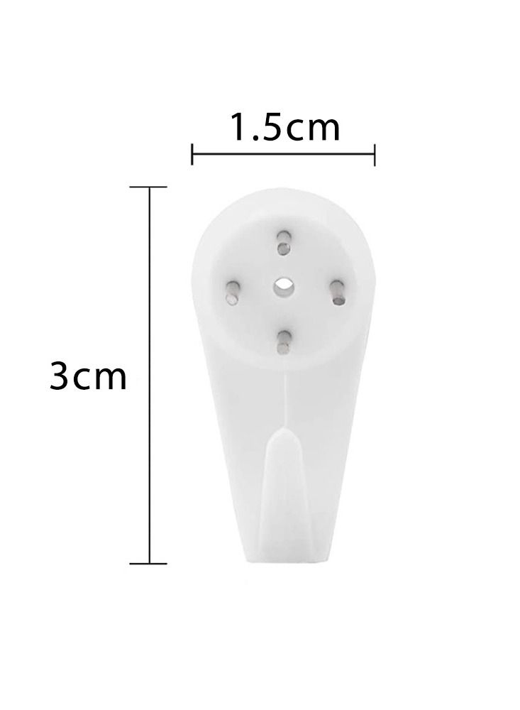 CATANES 100 Pack For Concrete Wall Hanging Hooks with Invisible Nails Small - Image 3