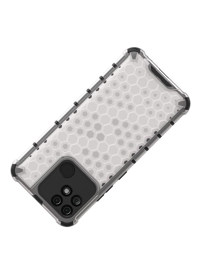 S-TOP Case For OPPO Realme Narzo 50A Shockproof Honeycomb PC + TPU Phone Case - Image 4