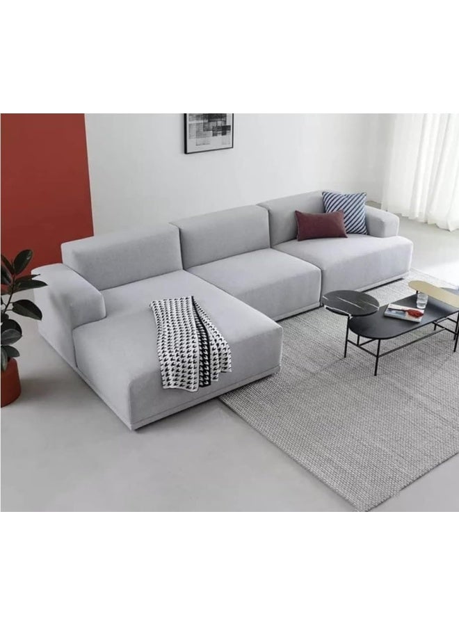 Generic Modular Sectional Sofa Furniture Fabric L Sofa For Living Room (Right)  - Image 1