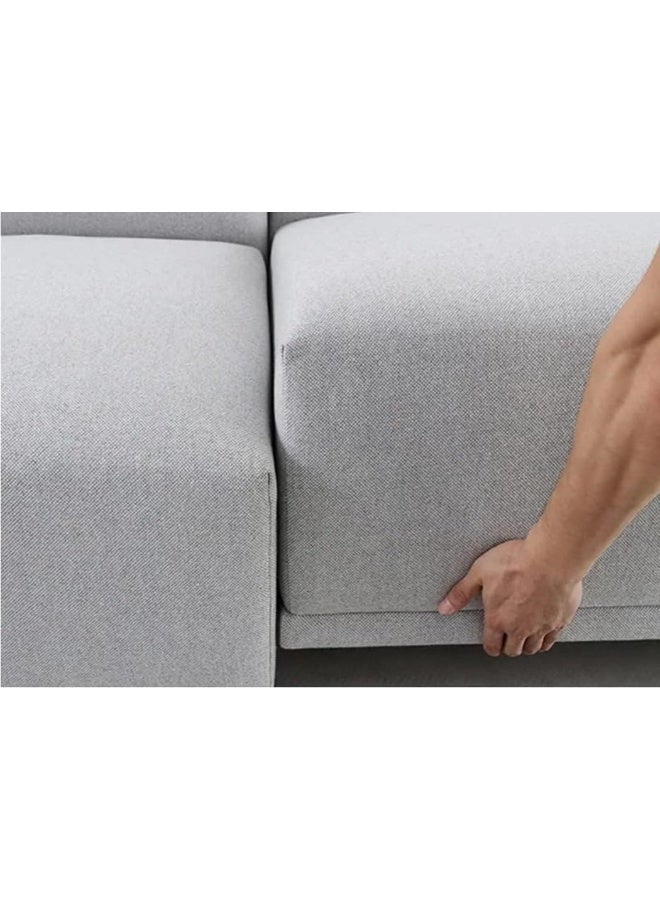 Generic Modular Sectional Sofa Furniture Fabric L Sofa For Living Room (Right)  - Image 4