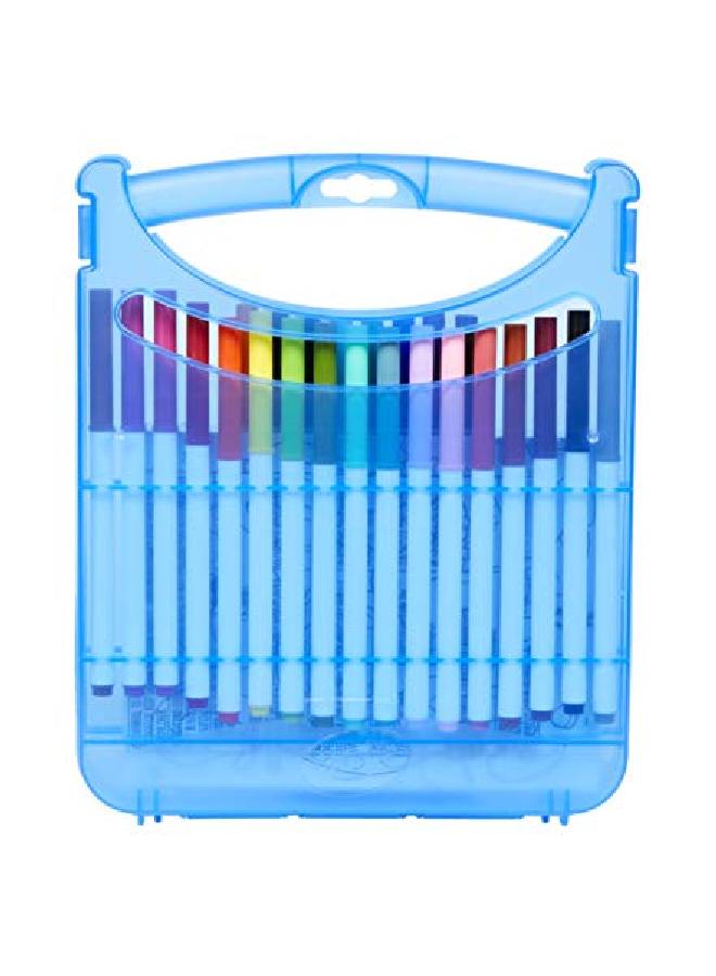 Crayola Super Tips Coloring Art Case With Coloring Pages Kids Gift 65+ Pieces Packaging May Vary - Image 4