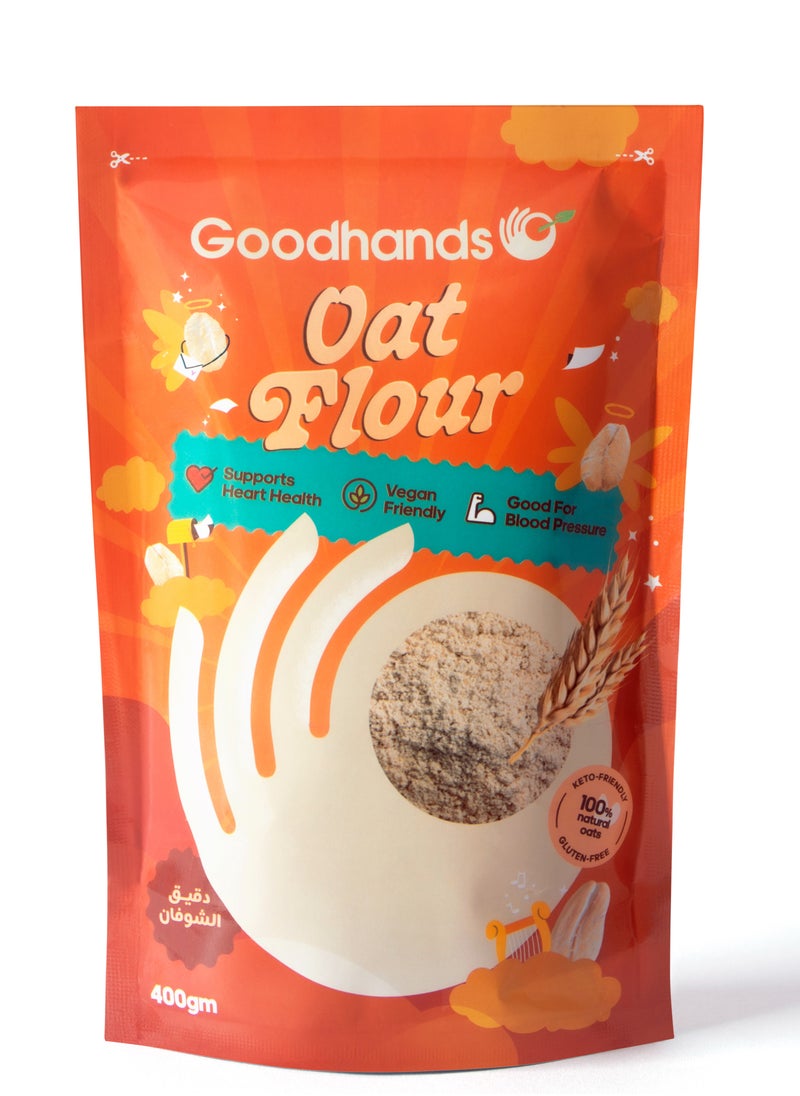 GoodHands Oat Flour - 400 Grams  - Image 1