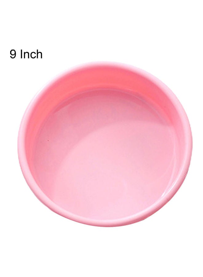 NIBEMINENT Silicone Cake Mould Pink 9inch