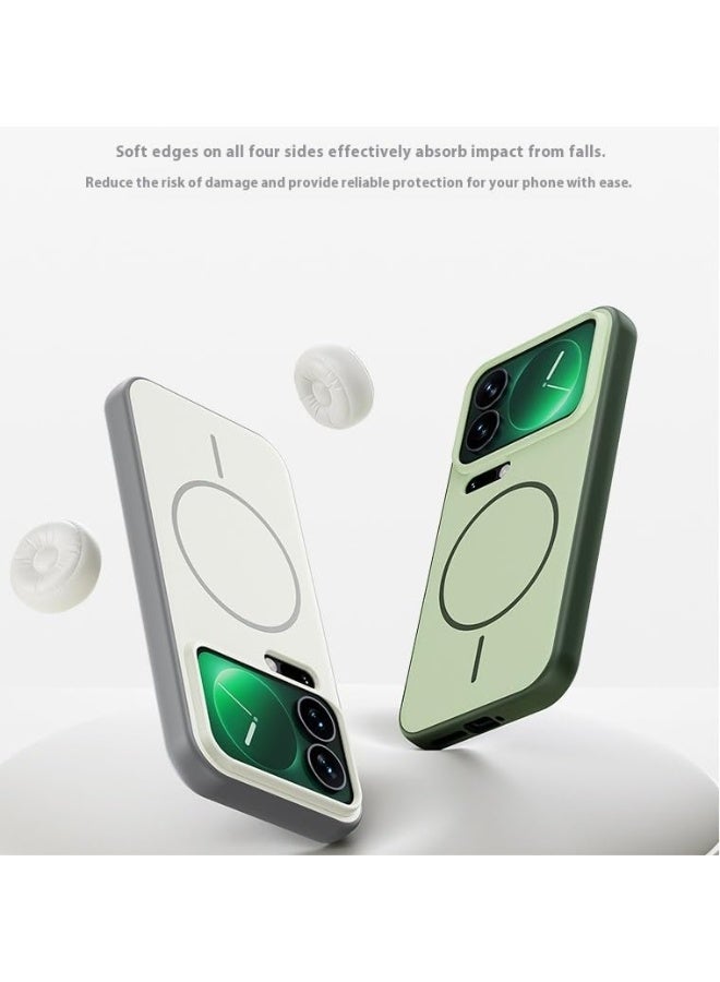 عام for Xiaomi 17 Pro Max (2025) Case,Premium Magnetic PC Case,Compatible with Mag-Safe,PC frosted,Protective Cover,Shockproof,Slim Phone - Image 3