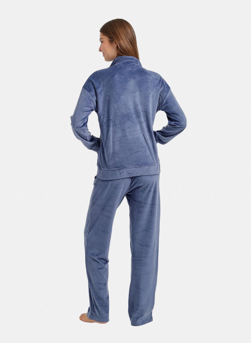 Carina Half-Zip Pyjama Set - Image 5