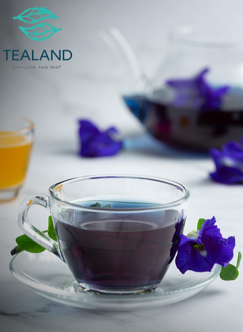 Tealand Blue Natural Herbal Butterfly Pea Thai Orchid Flower Tea 20g - Image 3