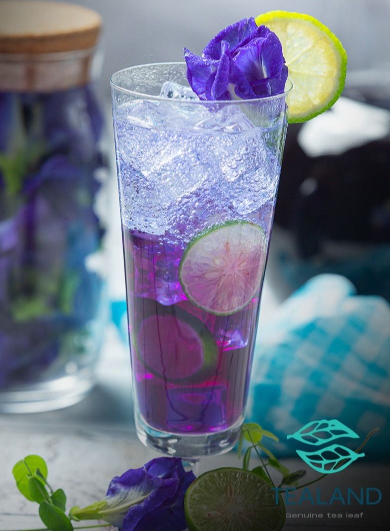 Tealand Blue Natural Herbal Butterfly Pea Thai Orchid Flower Tea 20g - Image 4