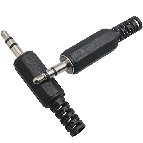 LUORNG 10PCS 3.5mm Replacement Repair Plug Jack, Wire bonding, Stereo Channel, Audio Plug, Stereo Plug 3.5mm Solder Type DIY Audio Cable Connector for Headphone Headset Earphone Cable Repair - Image 4