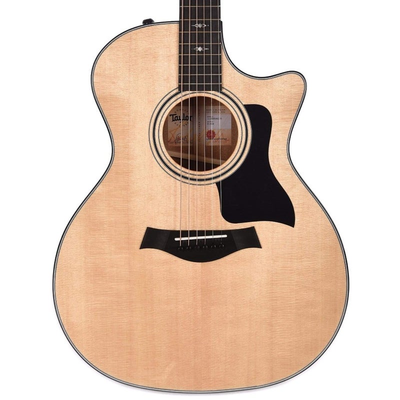 Taylor 314CE-V 314ce Grand Auditorium Sapele Acoustic-Electric Guitar Cutaway V Class Bracing - Natural - Image 1