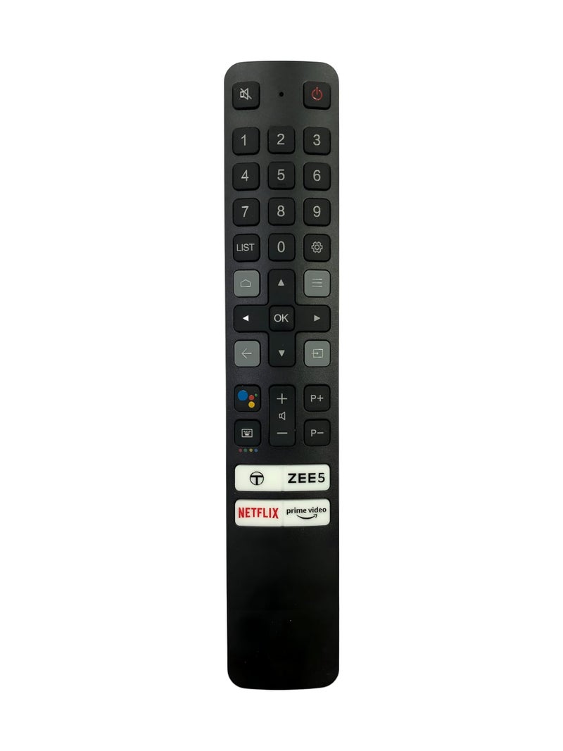 Upix Compatible TCL Smart TV LCD/LED Remote No. 1296 | with Voice | Netflix & Prime Video Buttons | Exactly Same Remote Will Only Work | Pairing is Required - Image 2