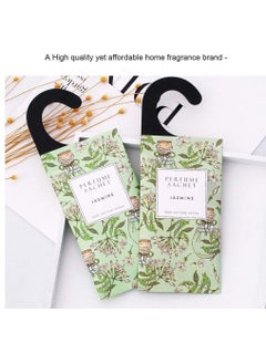 SYOSI Jasmine Hanging Sachet Closet Deodorizer 1 Pack 12 Pcs Scent Sachet Drawer Freshener Closet Air Freshener Scented Deodorizer Freshener for Home Car Long Lasting Scented Sachets Smell Goods  - Image 5