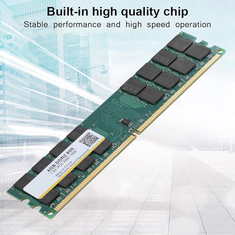4 جيجابايت 800 ميجاهرتز DDR2 240 دبوس وحدة ذاكرة سطح المكتب PC2 6400 نقل بيانات سريع - Image 4