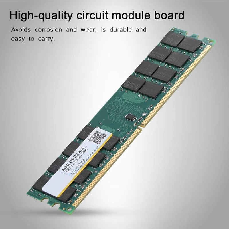 4 جيجابايت 800 ميجاهرتز DDR2 240 دبوس وحدة ذاكرة سطح المكتب PC2 6400 نقل بيانات سريع - Image 5