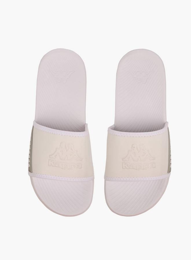Kappa Men Logo Embossed Slides - Image 1