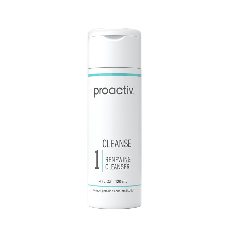 Proactiv Acne Cleanser - Benzoyl Peroxide Face Wash and Acne Treatment - Daily Facial Cleanser and Hyularonic Acid Moisturizer with Exfoliating Beads - 60 Day Supply, 4 Fl Oz - Image 2