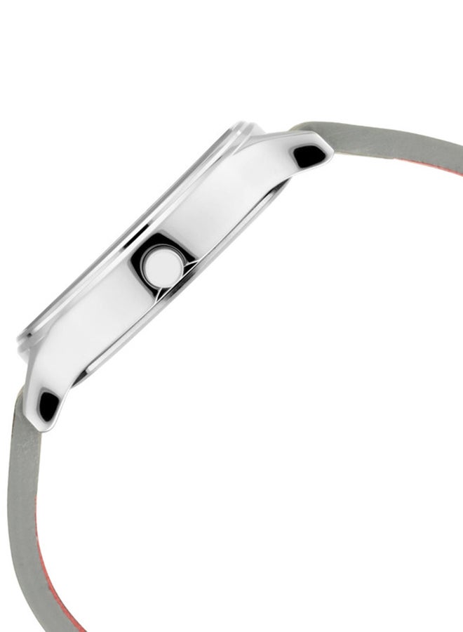 فاستراك ساعة يد جلدية تناظرية - Image 3