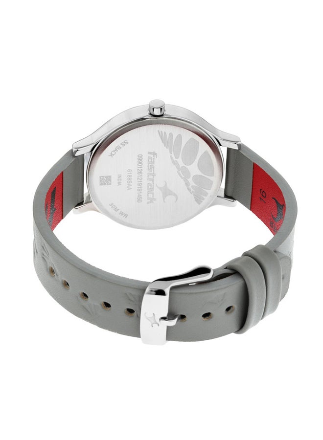 فاستراك ساعة يد جلدية تناظرية - Image 4