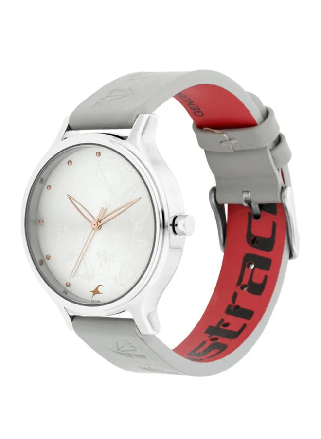 فاستراك Leather Analog Wrist Watch 6189SL03