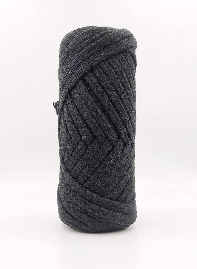 Bobbiny | Nada Flat Dori Strings (10 Meters) 100% Pure Cotton Strings for Ethnic Indian Dresses, Pajama, Lehenga, Saree,Petticoat, salwars, Patiala, chudidars (Black Flat) - Image 1
