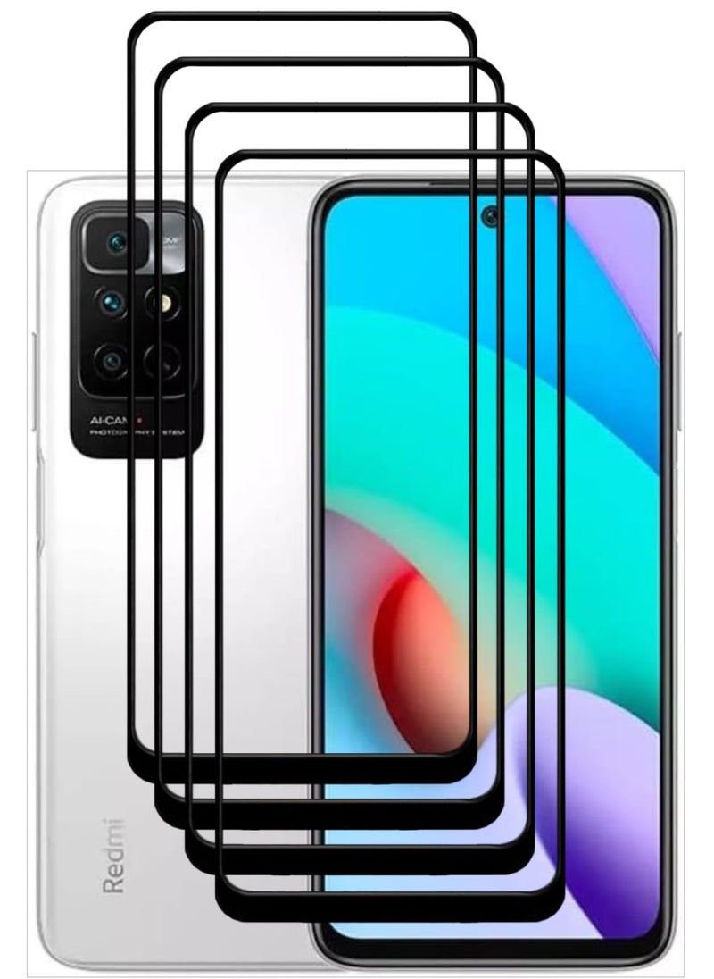 ACLIX 4 Pieces Antistatic ESD Dustproof Premium Quality High Definition Tempered Glass Screen Protector Designed For Xiaomi Redmi Note 11 4G - Image 1