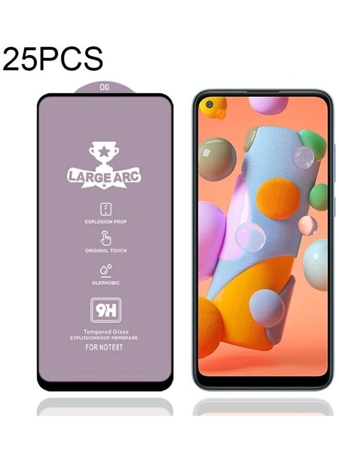 NIBEMINENT 25-Piece Tempered Glass For Samsung Galaxy A11 Clear - Image 1