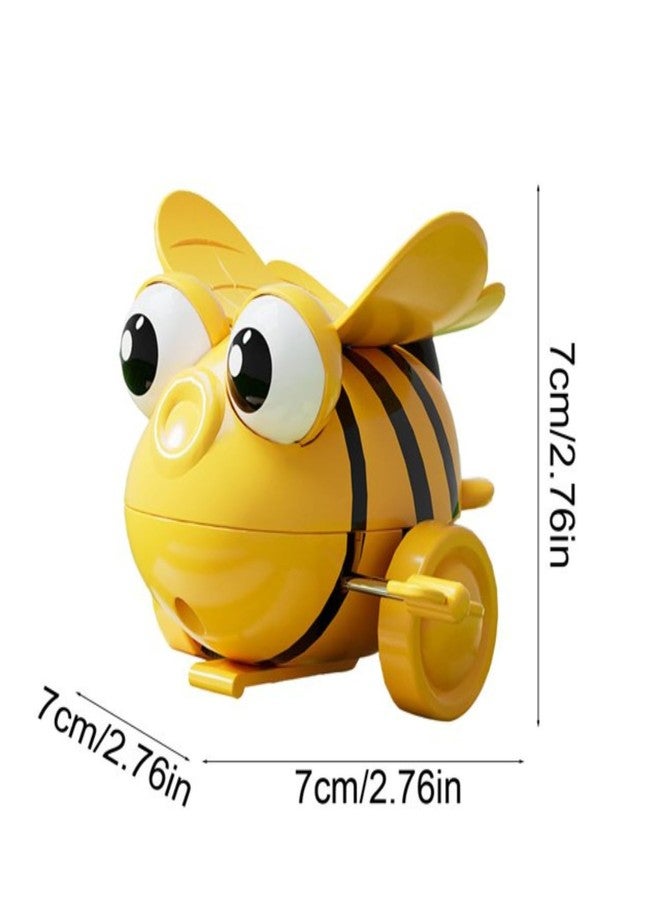UTPATI Children's Wind-Up Tumbling Bee Early Interactive Educational Bee Baby Development Toy with Mechanical Rolling, Jumping, Crawling and Sitting Toy for Children - Image 3