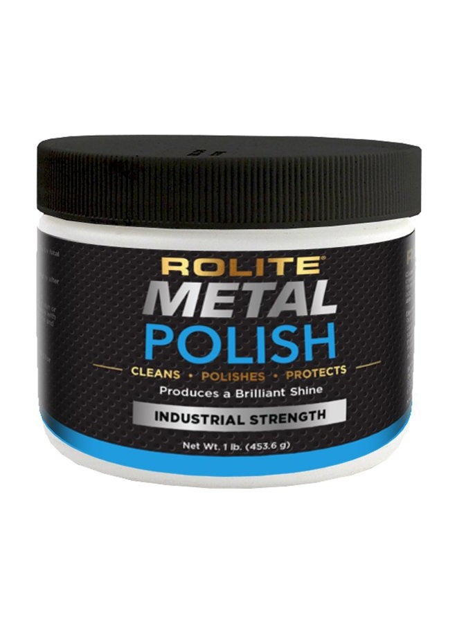 Rolite RMP1# Metal Polish Paste - Industrial Strength Scratch Remover and Cleaner, Polishing Cream for Aluminum, Chrome, Stainless Steel and Other Metals, Non-Toxic Formula, 1 Pound, 1 Pack - Image 1