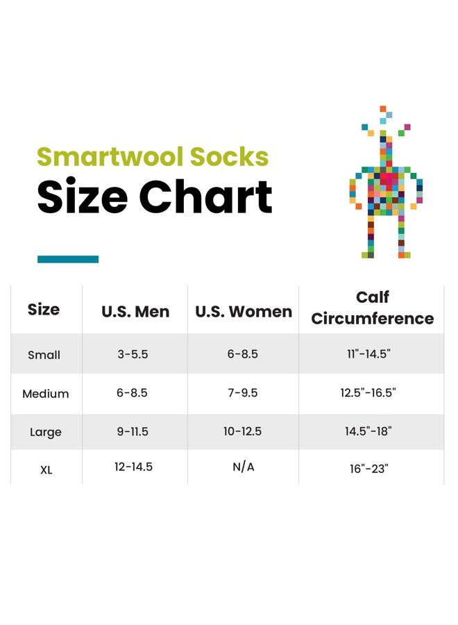 SmartWool Womens Hike Light Cushion Low Ankle Socks Twilight Blue Small - Image 3