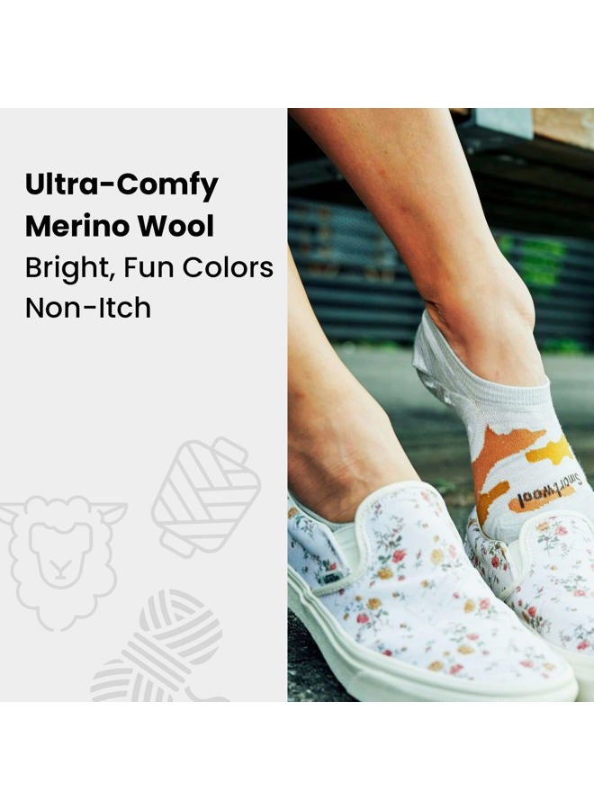 SmartWool Womens Hike Light Cushion Low Ankle Socks Twilight Blue Small - Image 4