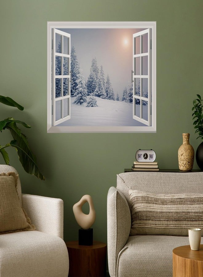 wall26 Removable Wall Sticker/Wall Mural (24"x32", White) - Image 1